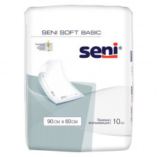 SENI SOFT BASIC absorbējošie paladziņi, 60x90cm, 10gb