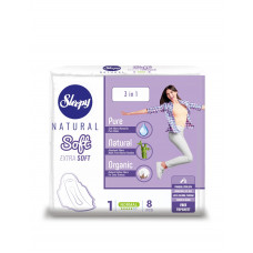 Sleepy Natural SOFT higiēniskās paketes Normal, 8 gb